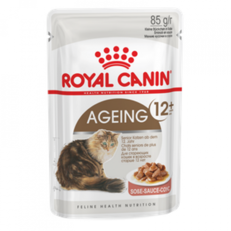 Royal Canin Wet Ageing 12+ Gravy Cat Food Pouches