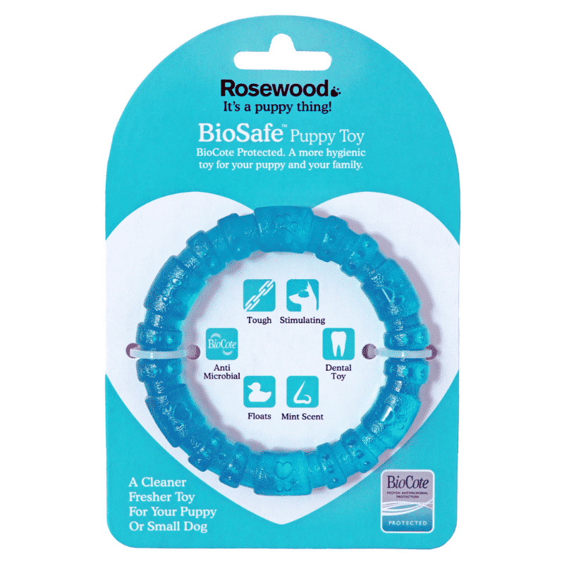 BioSafe™ Puppy Ring blue BioSafe™ Puppy Ring blue
